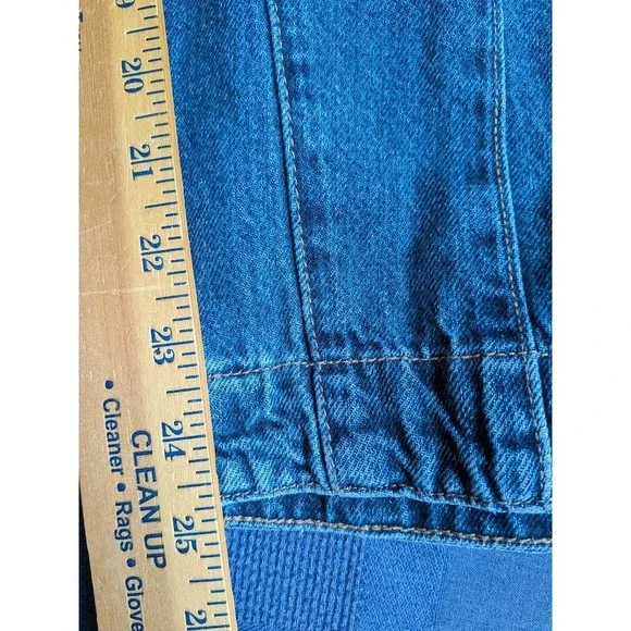 We The Free High Roller Denim Overalls Womens M Boho Relaxed Comfy Jumpsuit Cute - Picture 10 of 12